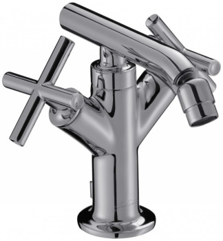Смеситель для биде Jacob Delafon Purist E14596-3-CP, хром хром