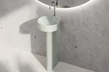 Раковина напольная Bette BetteSuno Pedestal A250-307 VK2 34 cм зеленый