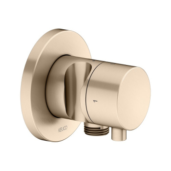 Шланговое подключение Keuco Ixmo 59557031201 на 2 потребителя с выводом для шланга и держателем