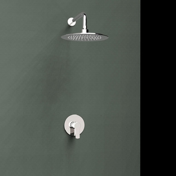 Смеситель для душа Ramonsoler Titanium встраиваемый с тропическим душем K1818013