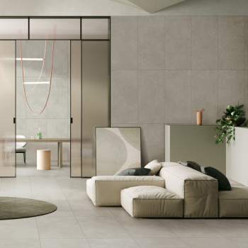 Керамогранит Vitra MicroCement Кремовый 60x120 см K947810R0001VTER