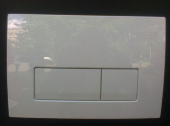 Клавиша смыва Geberit Delta 51 115.105.11.1 Белая