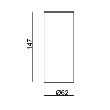 Настольный стакан Carimali IlTondo хром 99110-CR