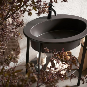 Раковина встраиваемая Cielo I Catini Catino Oval CALAO SM 70 см зеленый