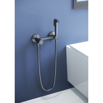 Гигиенический душ со смесителем RGW SP-215Gr 581408215-11