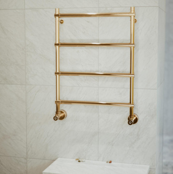 Полотенцесушитель водяной Margaroli Sole 4423703OBN 54x54 бронза