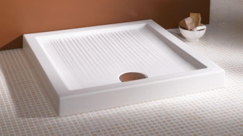 Душевой поддон 70x70 Jacob Delafon Kyreo EN100-00 слив 60 мм, белый