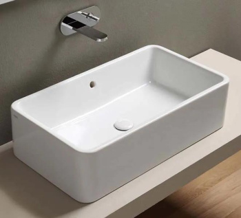 Раковина накладная Cielo Shui Comfort SHLAA10020 100 см белый