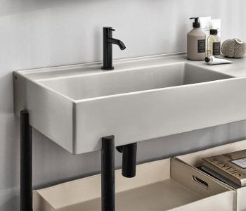 Раковина накладная Cielo Plinio PNLA 140 см белый