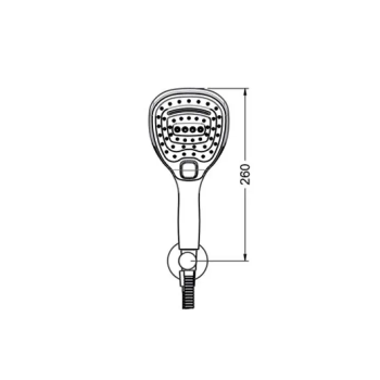 Душевая лейка Jorger Exal 632.13.700.000 хром