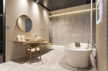 Керамическая плитка Porcelanosa Capri Lineal Bone 45x120 м2