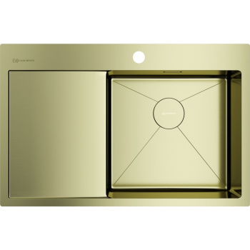 Мойка кухонная Omoikiri Akisame 78-LG-R светлое золото 4973086