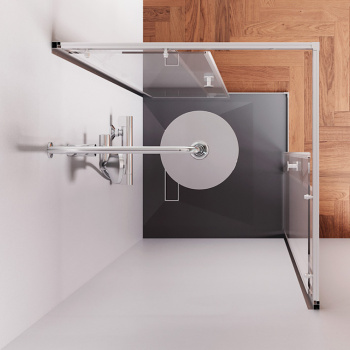 Душевое ограждение AM.PM X-Joy 80x80 W94G-403-8080-MT1K