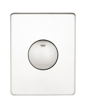 Панель смыва для унитаза GROHE Skate 1 режим смыва, нержавеющая сталь 38672SD0