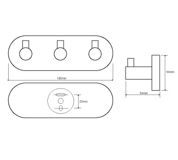 Крючок Bemeta Omega 104405232
