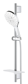 Душевой гарнитур GROHE Rainshower SmartActive 150, 3 вида струй, белая луна 26592LS0