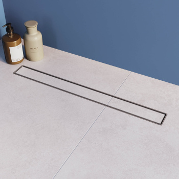 Душевой лоток Drain Leo-11 линейная 400 мм хром 60211140-00