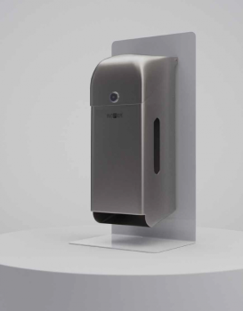 Диспенсер для двух рулонов туалетной бумаги антивандальный матовый Nofer 05101.S