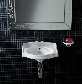 Раковина подвесная Simas Arcade AR 035 bia tap hole DX 37.5 см правая белый