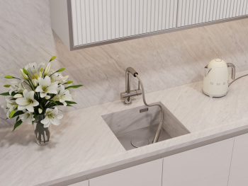 Мойка кухонная Omoikiri Kasen 48-26 INT LG светлое золото 4997057