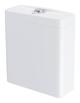 Смывной бачок для унитаза GROHE Bau Ceramic, подводка снизу, альпин-белый 39912000