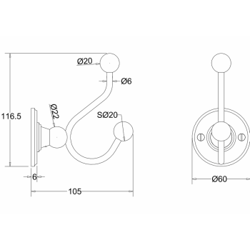 Крючок Burlington Gold A4 GOLD