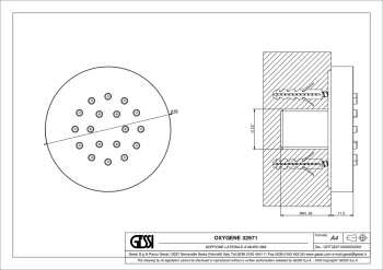 Боковая форсунка Gessi Body Jets 32971.031 Chrome