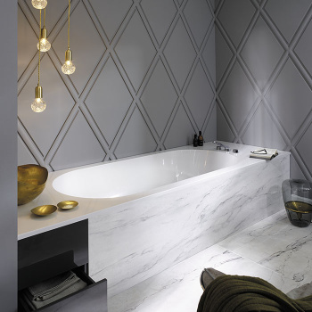 Ванна из искусственного камня Burgbad Crono 300x110 MWAE190 C001