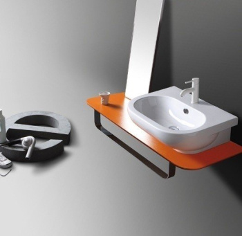 Раковина подвесная Simas E-Line EL10bi*0 65 см белый