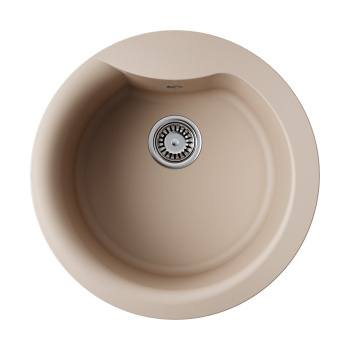 Мойка кухонная Omoikiri Yasugata 48R-SA бежевая 4993132