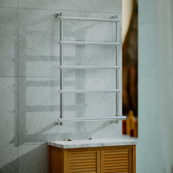 Полотенцесушитель электрический Margaroli Sole 5424705GONB 84x57 правый золото