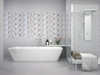 Керамическая плитка Eletto Ceramica Malwiya Grey Struttura 24.2x70 см 506951101