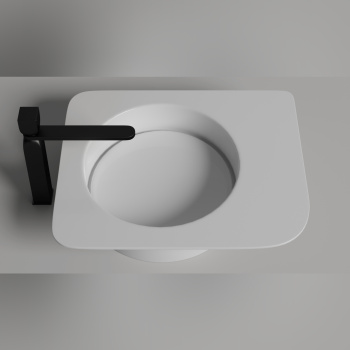 Раковина накладная Salini Ninfea 02 S-Stone 110521MF