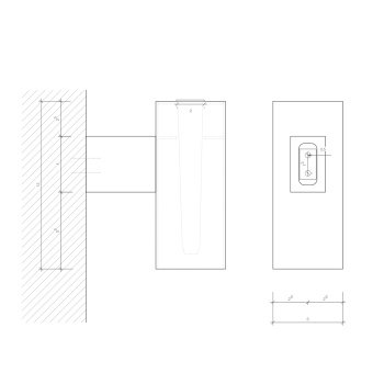 Подсвечник Decor Walther Tube VKH подвесной, хром 541800