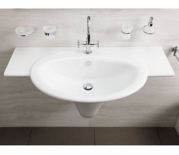 Раковина подвесная/накладная Hatria SCULTURE YR3801