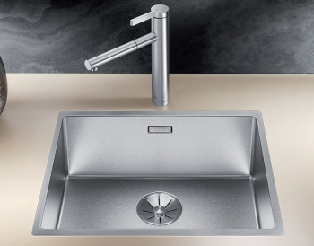 Кухонная мойка Blanco Claron 400-IF Нержавеющая сталь с зеркальной полировкой