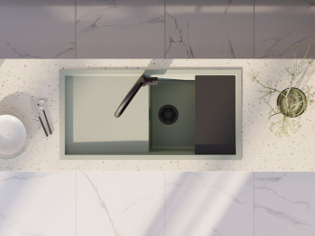 Мойка кухонная Omoikiri Sintesi 100 графит 4997125