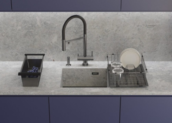 Мойка кухонная Omoikiri Kasen 49-16 INT LG светлое золото 4997054