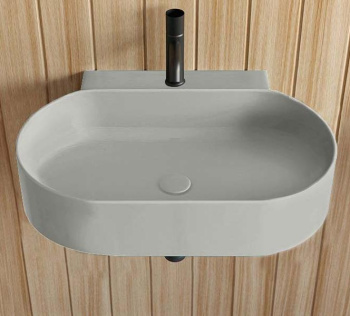 Раковина подвесная Cielo Mare MRLS70 PM 70 см серый