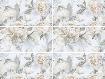 Плитка Staro Decors Elite Peonies Decor A+b 60x120 Matt 2 м2
