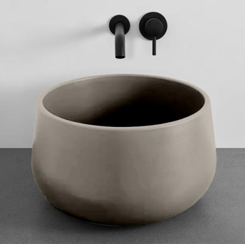 Раковина накладная Cielo Le Bacinelle BATA AV 45 см коричневый