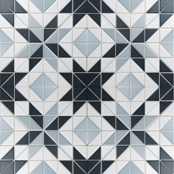 Керамическая мозаика Starmosaic Albion Star Blue (tr2-blm-bl1) 275x275 шт