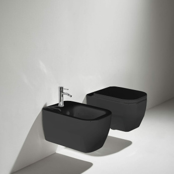 Крышка сиденье Simas Henges HE 004 antracite matt с микролифтом черный