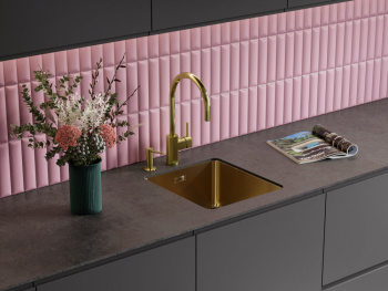 Мойка кухонная Omoikiri Tadzava 39-U-GM вороненая сталь 4993079