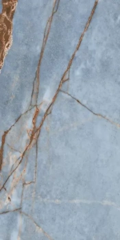 Керамогранит Rex Ceramiche Heritage Luxe Azure Glossy RT 160х320 777619