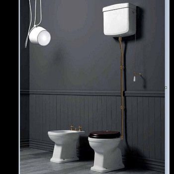 Крышка сиденье для унитаза Simas Londra LO 008 Cr c микролифтом орех