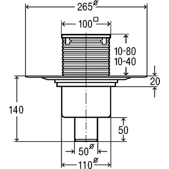 Душевой трап Viega Advantix 583224