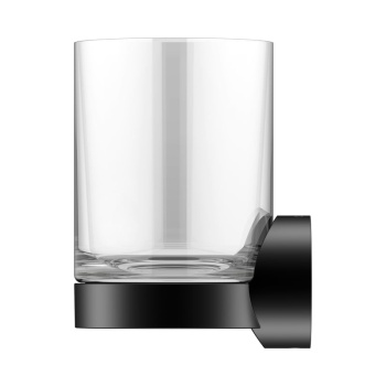 Стакан Keuco Reva 12850379000 черный матовый