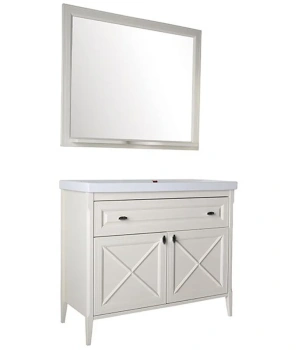 Комплект мебели для ванной ASB-Woodline Монте 100см 1079201