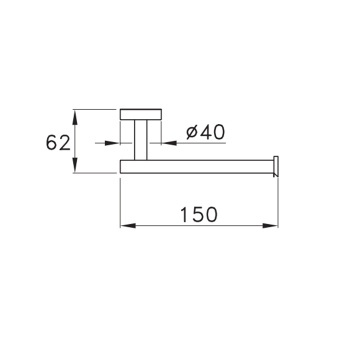Держатель туалетной бумаги Stella Sirius хром SR10015CR00